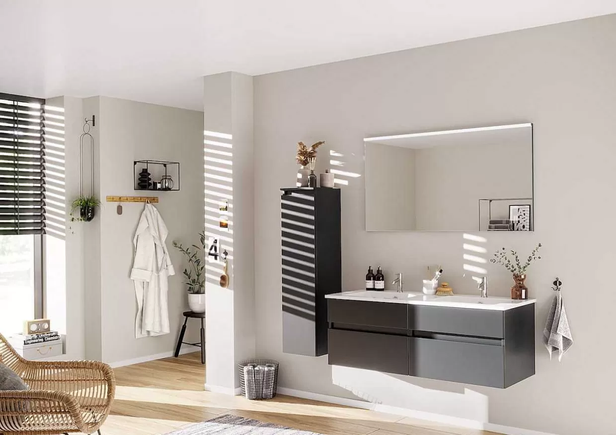 Badezimmerschrank Cosmos Grey>KISS Shop