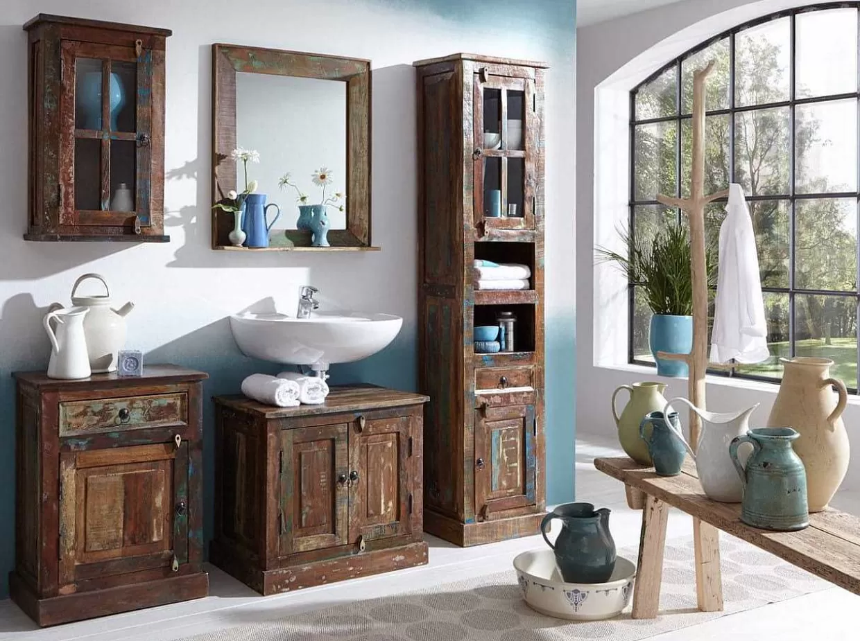 Badezimmer-Unterschrank Vintage Boat Bunt>mutoni sweet home Hot