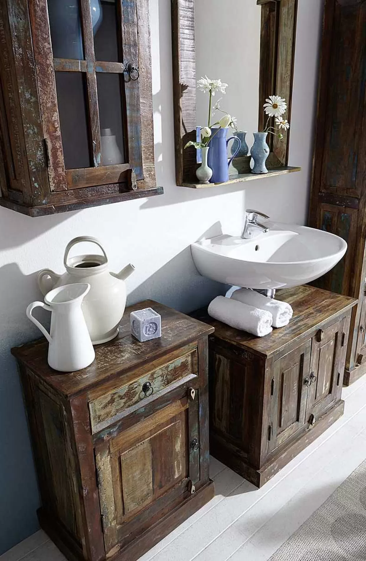 Bad-Set Vintage Boat Bunt>mutoni sweet home New