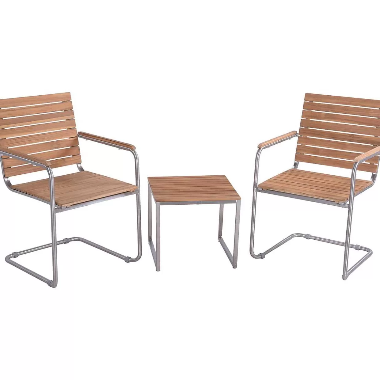 Balkon-Set Denver Teak Natur (3-Tlg)>mutoni pleasure Discount