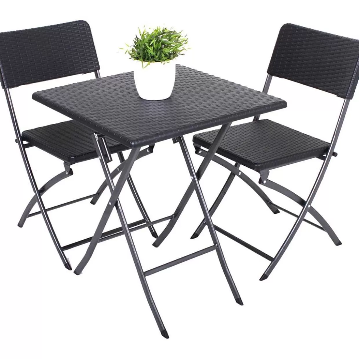 Balkon-Set Ventana Stahl Schwarz (3-Er Set)>mutoni pleasure Online