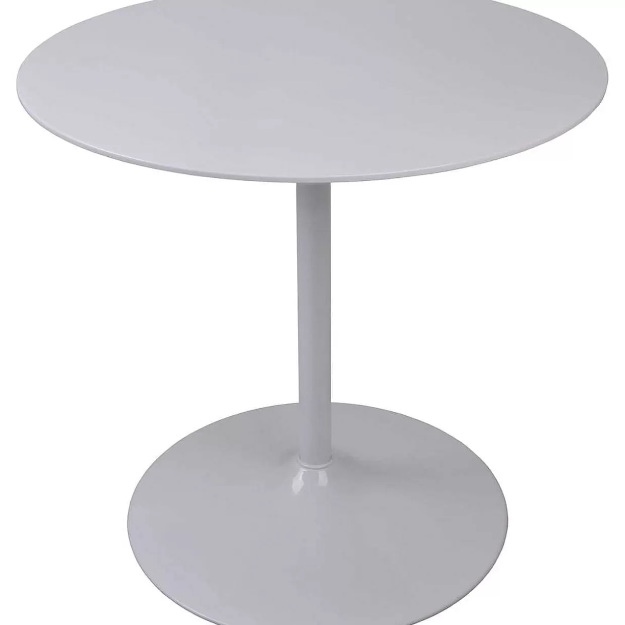 Bistrotisch Rund Weiss Hochglanz 80X80Cm>mutoni casual Discount