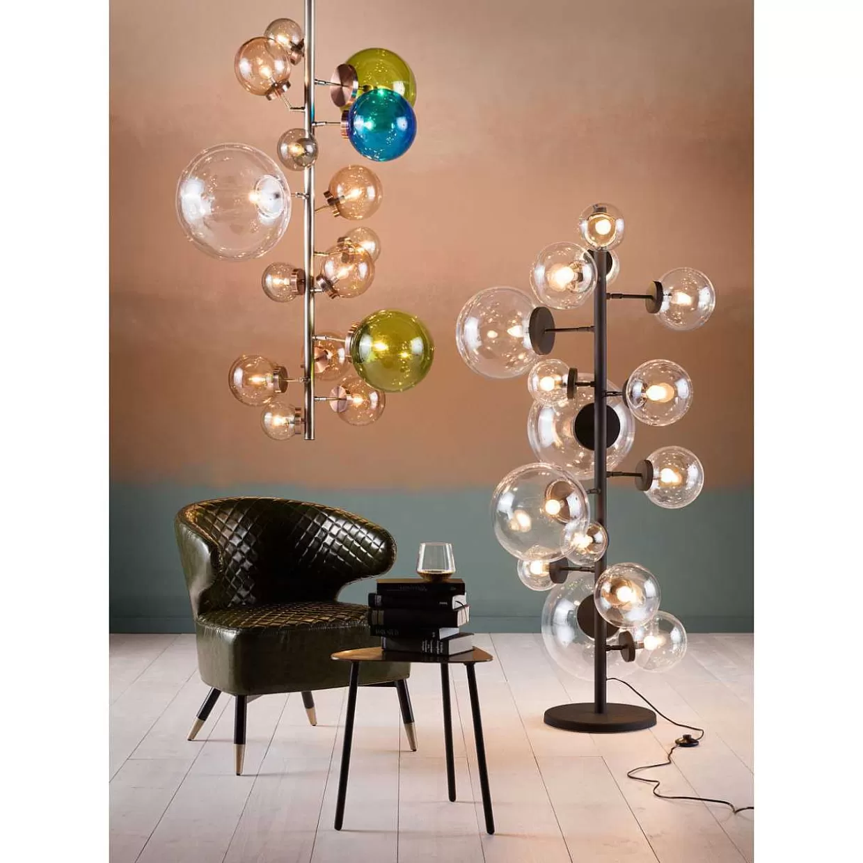 Couchtisch Loft Triangle Vintage (3/Set)>KARE Design Fashion