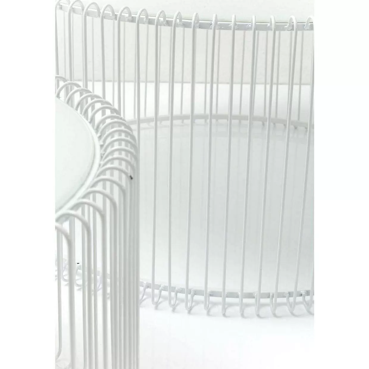 Couchtisch Wire White (2/Set)>KARE Design Shop