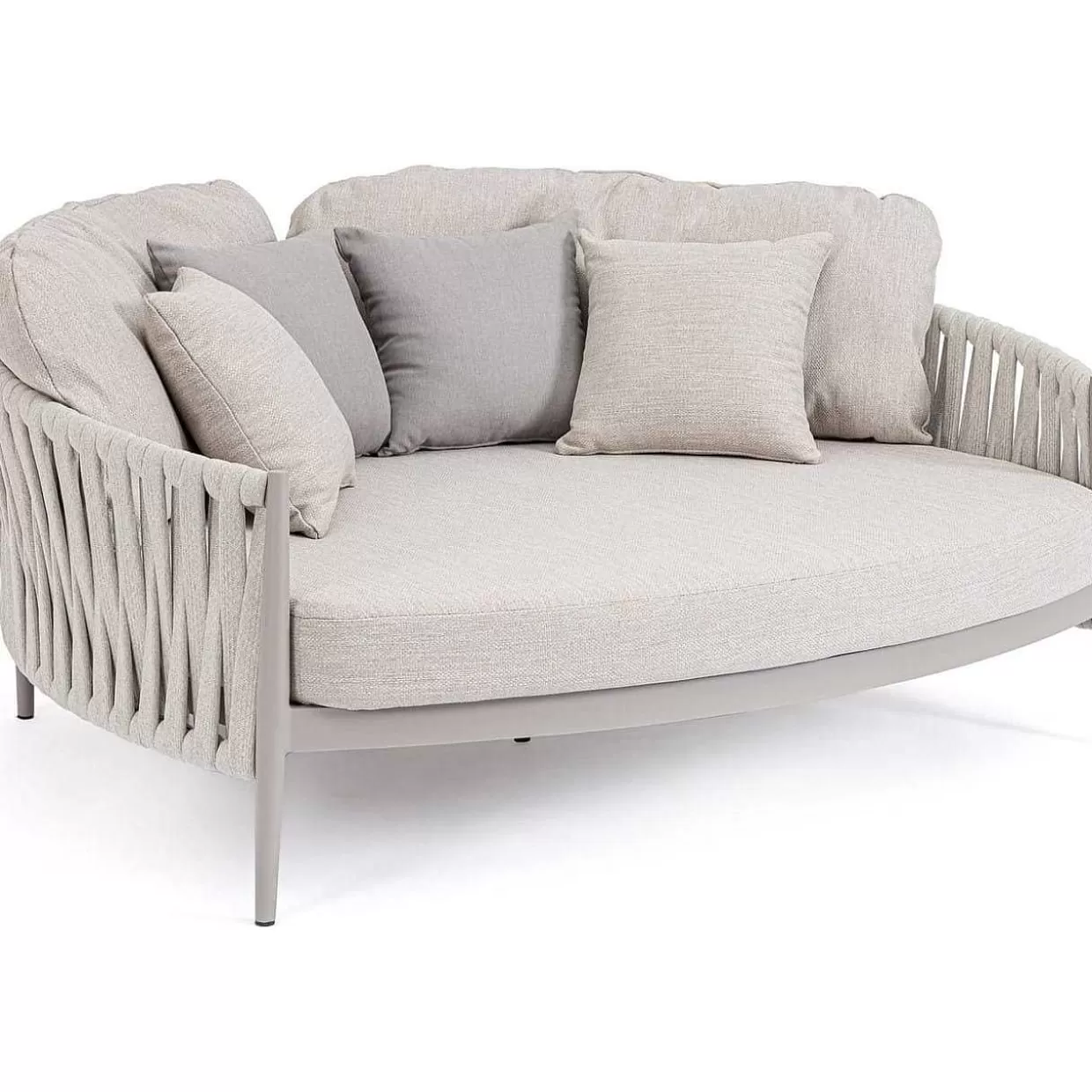 Daybed Jacinta Mit Kissen Hellgrau 160X145>mutoni lifestyle Shop