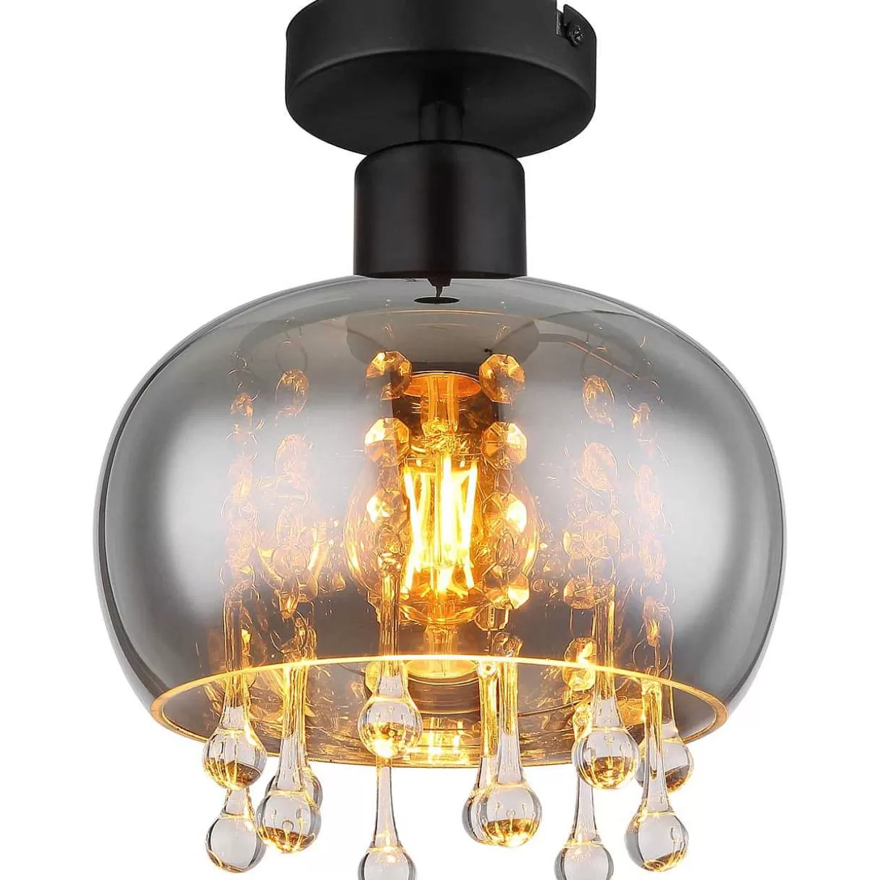 Deckenleuchte Corry Metall Schwarz Matt 1Xe27 Led>mutoni light Store