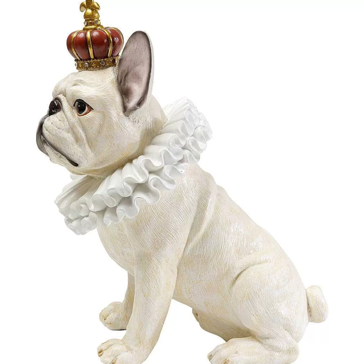 Deko Figur King Dog Weiss 33>KARE Design Online