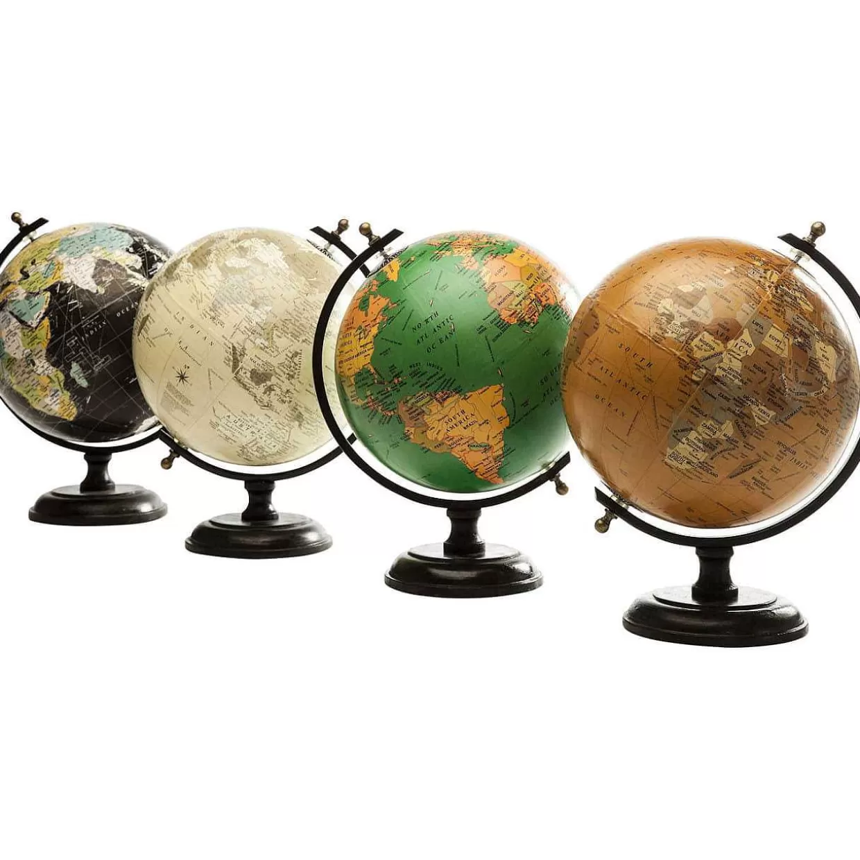 Deko Globus Vintage Schwarz>KARE Design Outlet