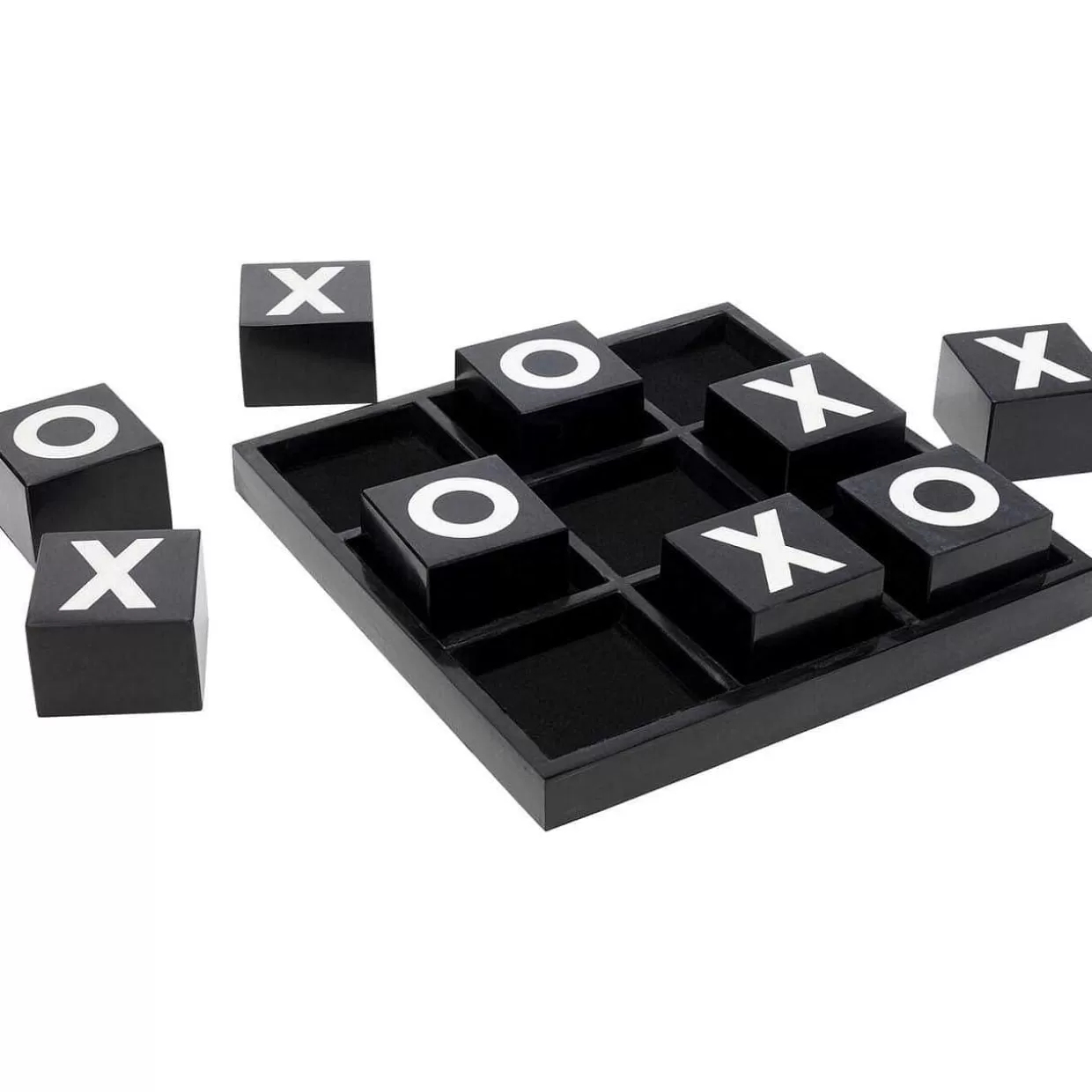 Deko Objekt Tic Tac Toe Schwarz Weiss>KARE Design Store