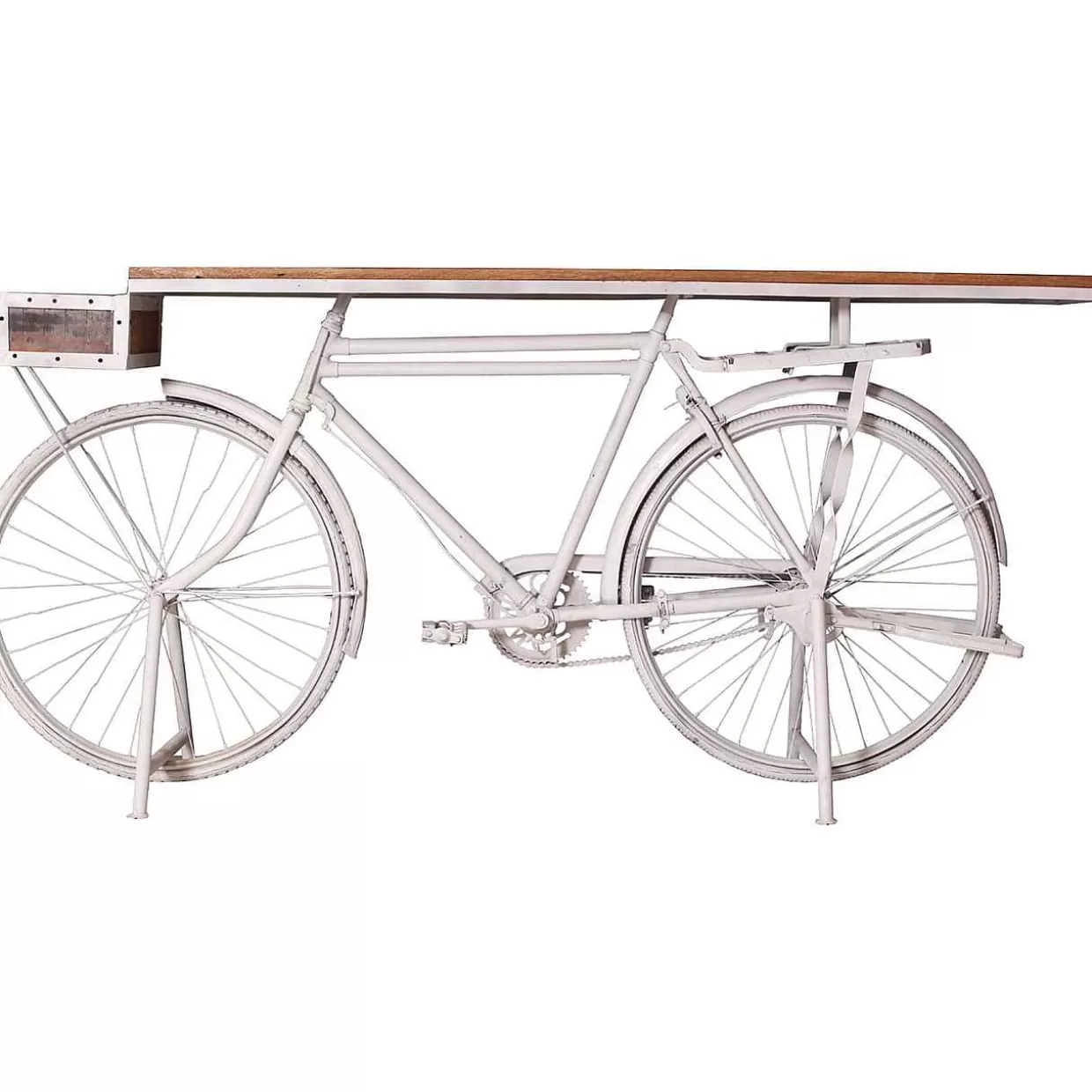 Deko-Tisch Bicycle Weiss 190X41X95>mutoni sweet home Best Sale