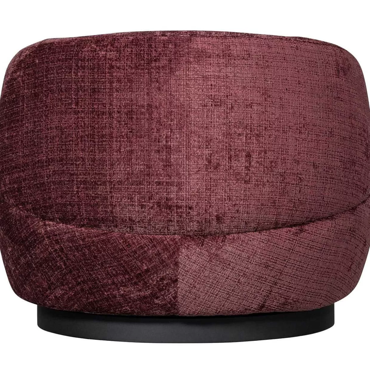 Drehsessel Woolly Aubergine>mutoni living Outlet