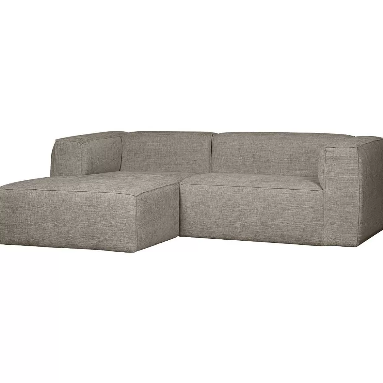 Ecksofa Bean Links Hefty Melange Travertin 254X178>mutoni living Best Sale