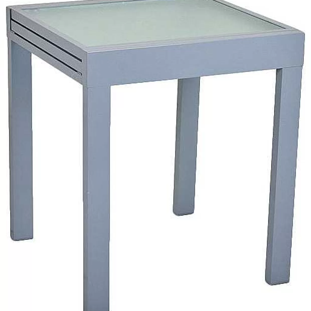 Garten Ausziehtisch Lola Glas Grau 65-130X65>mutoni pleasure Shop