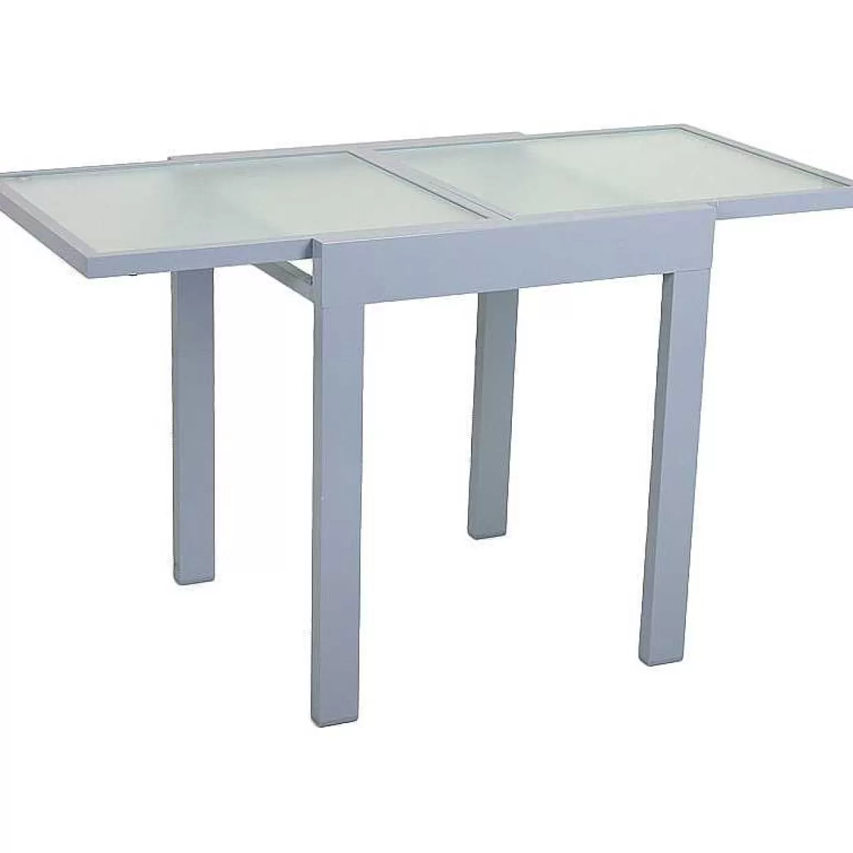 Garten Ausziehtisch Lola Glas Grau 65-130X65>mutoni pleasure Shop