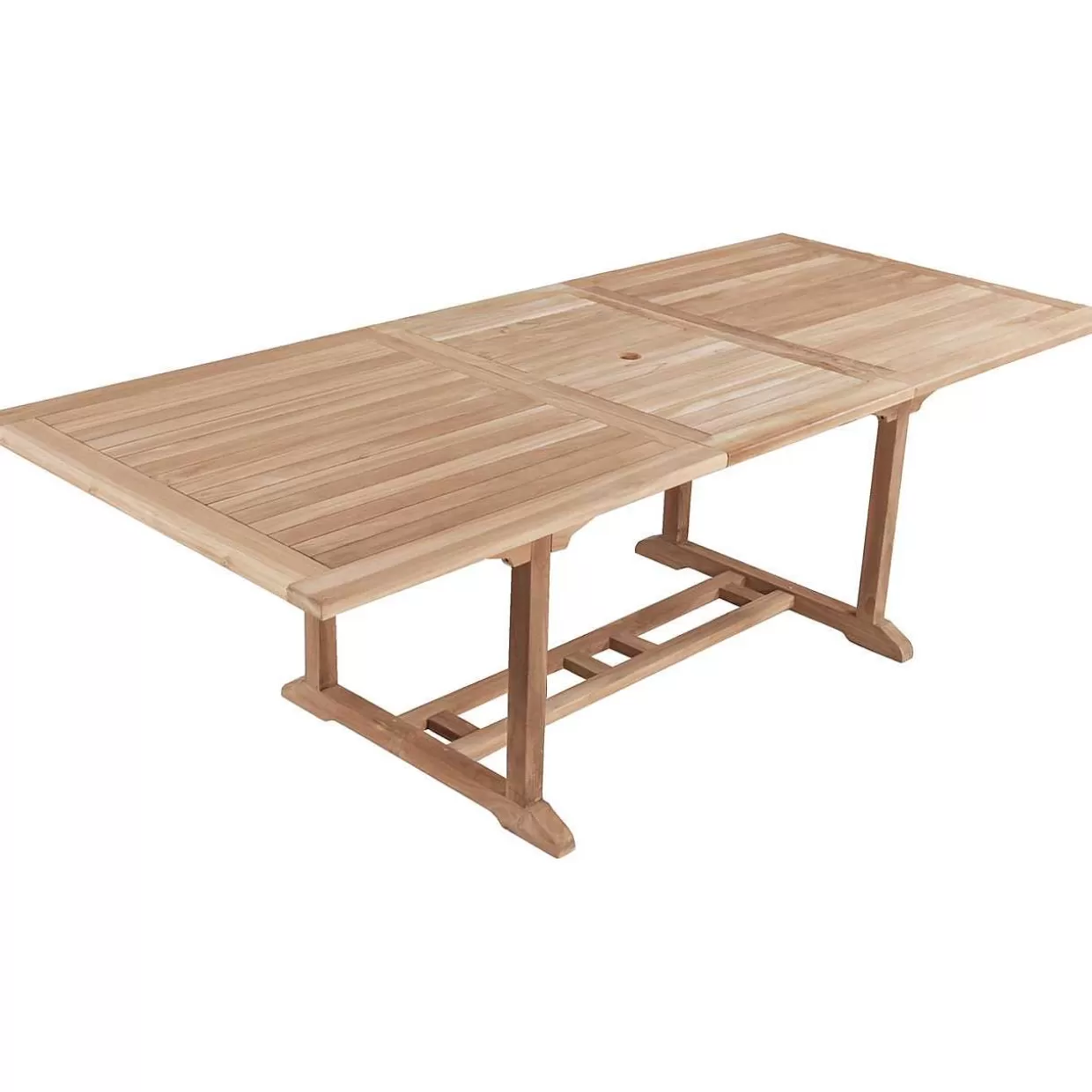 Garten Ausziehtisch Solo Teak Natur 180-240X100>mutoni pleasure Sale