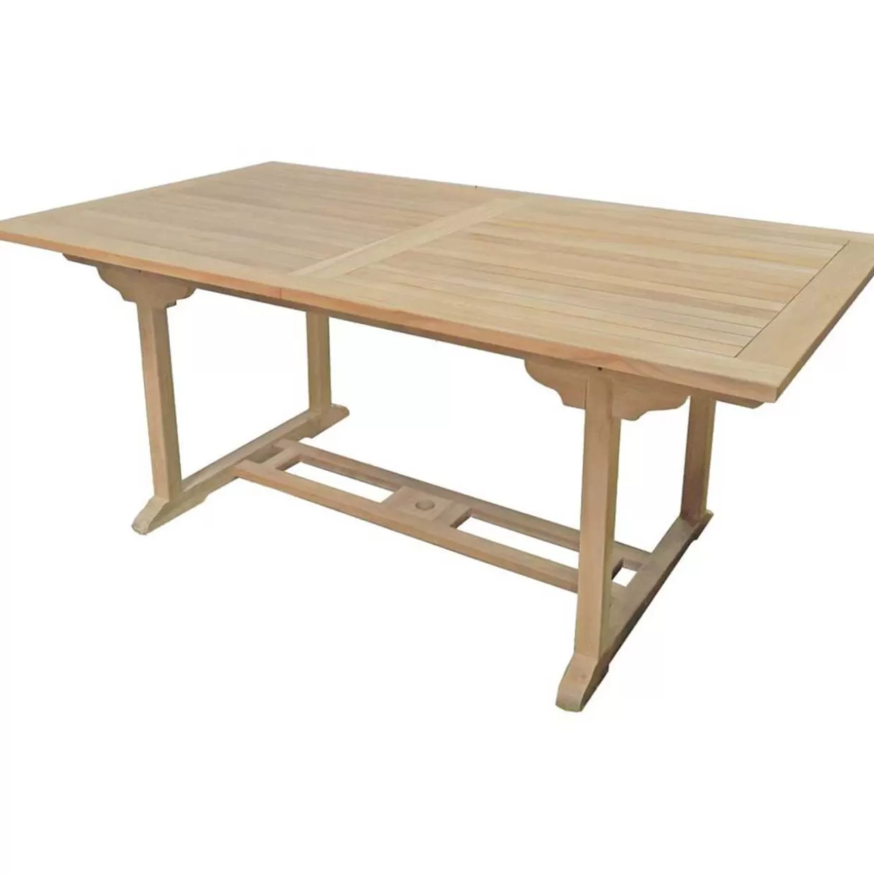 Garten Ausziehtisch Solo Teak Natur 180-240X100>mutoni pleasure Sale