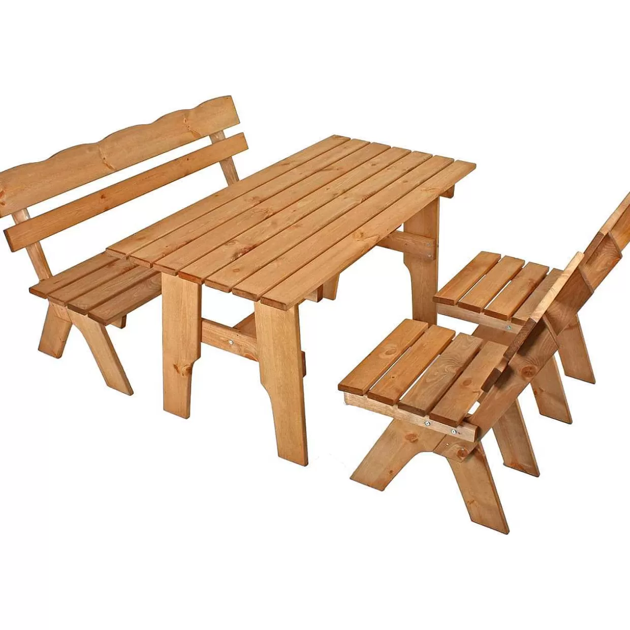 Garten Essgruppe Schwarzwald Kiefer Natur (4-Tlg)>mutoni pleasure Outlet