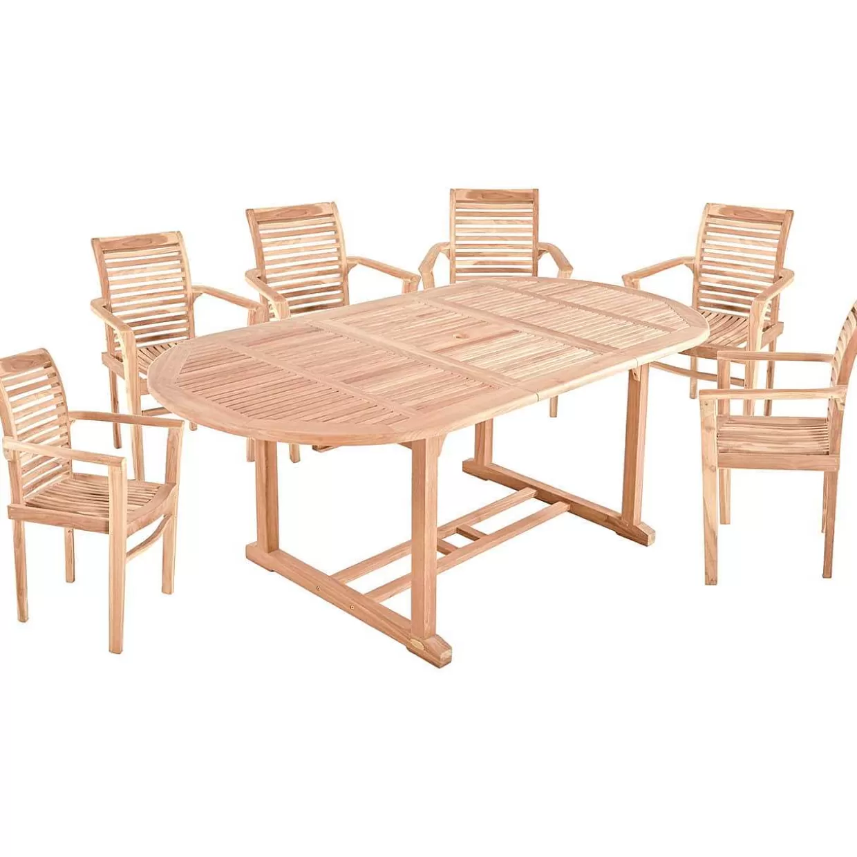 Garten Essgruppe Solo Iv Teak Natur (7-Tlg)>mutoni pleasure Cheap