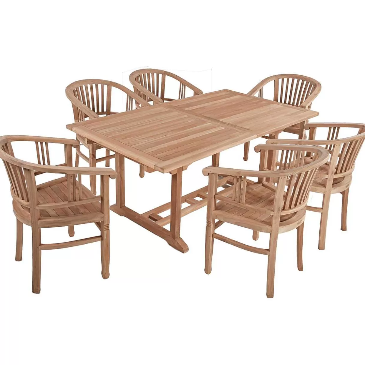 Garten Essgruppe Solo Ix Teak Natur (7-Tlg)>mutoni pleasure Cheap