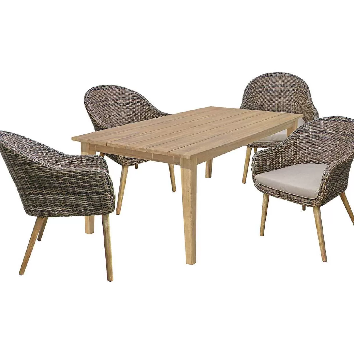 Garten Essgruppe Visalia Akazie (3-Tlg)>mutoni pleasure Cheap