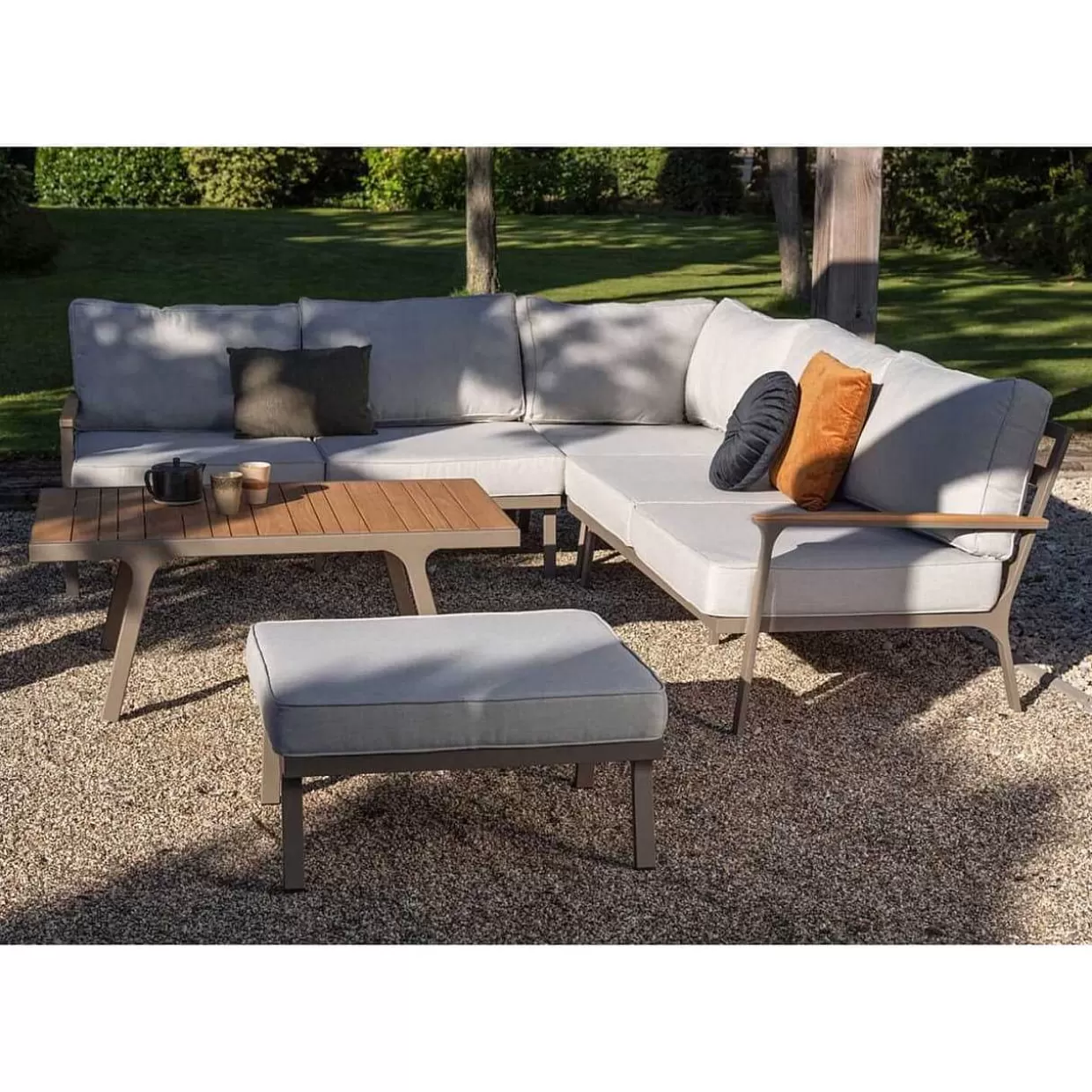 Garten Hocker Orlando Champagne>mutoni living Best Sale