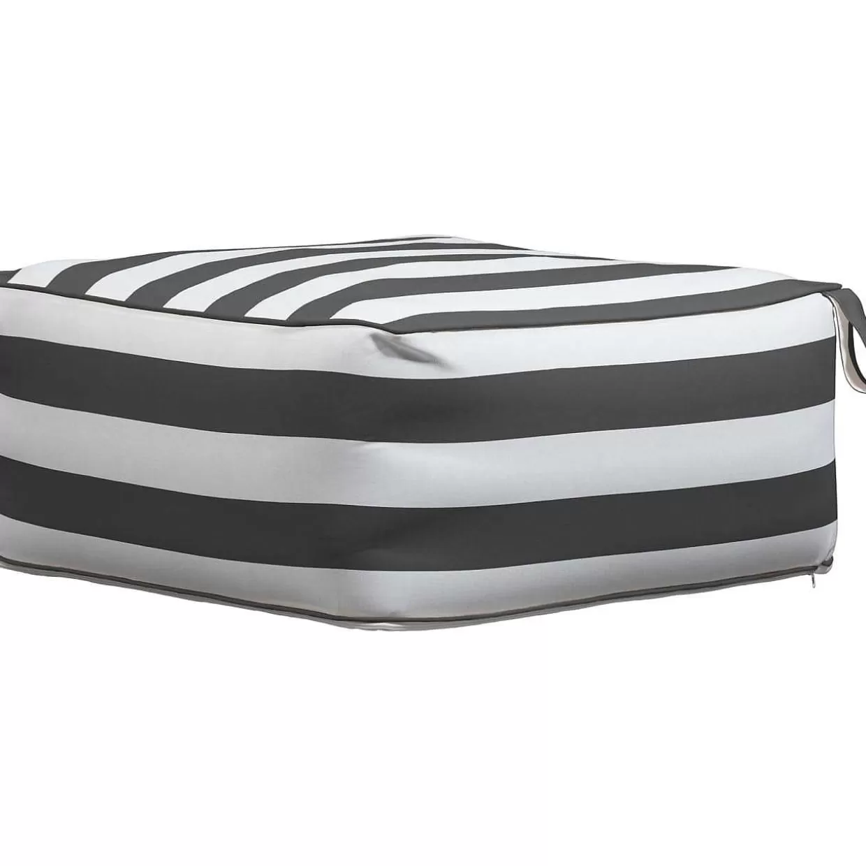 Garten Hocker Sit Aufblasbar Schwarz/Weiss Gestreift>mutoni living Fashion