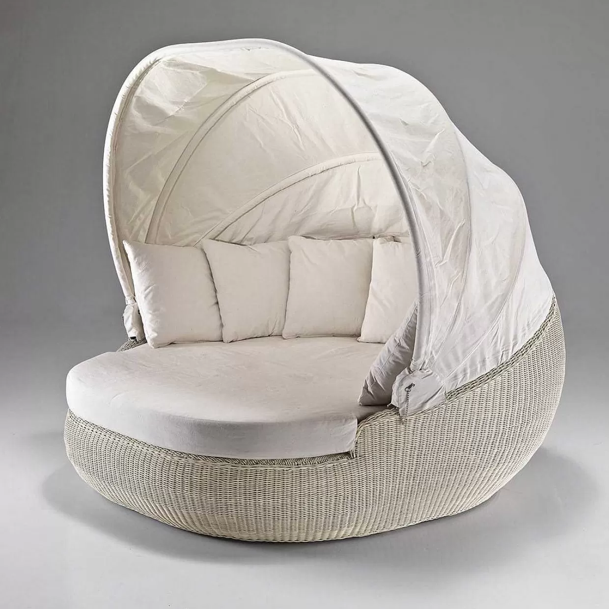 Garten Liegeinsel Sphera Polyrattan Bianco Wash>mutoni ethnic Sale