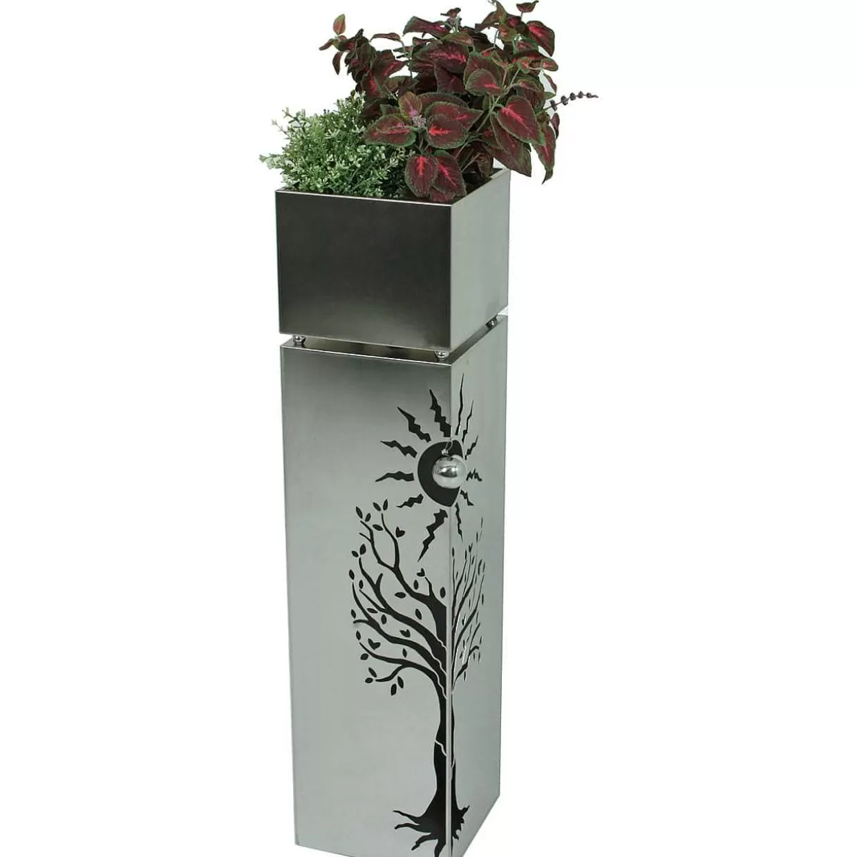 Garten Pflanzsaule Buche Edelstahl Silber>mutoni pleasure Hot