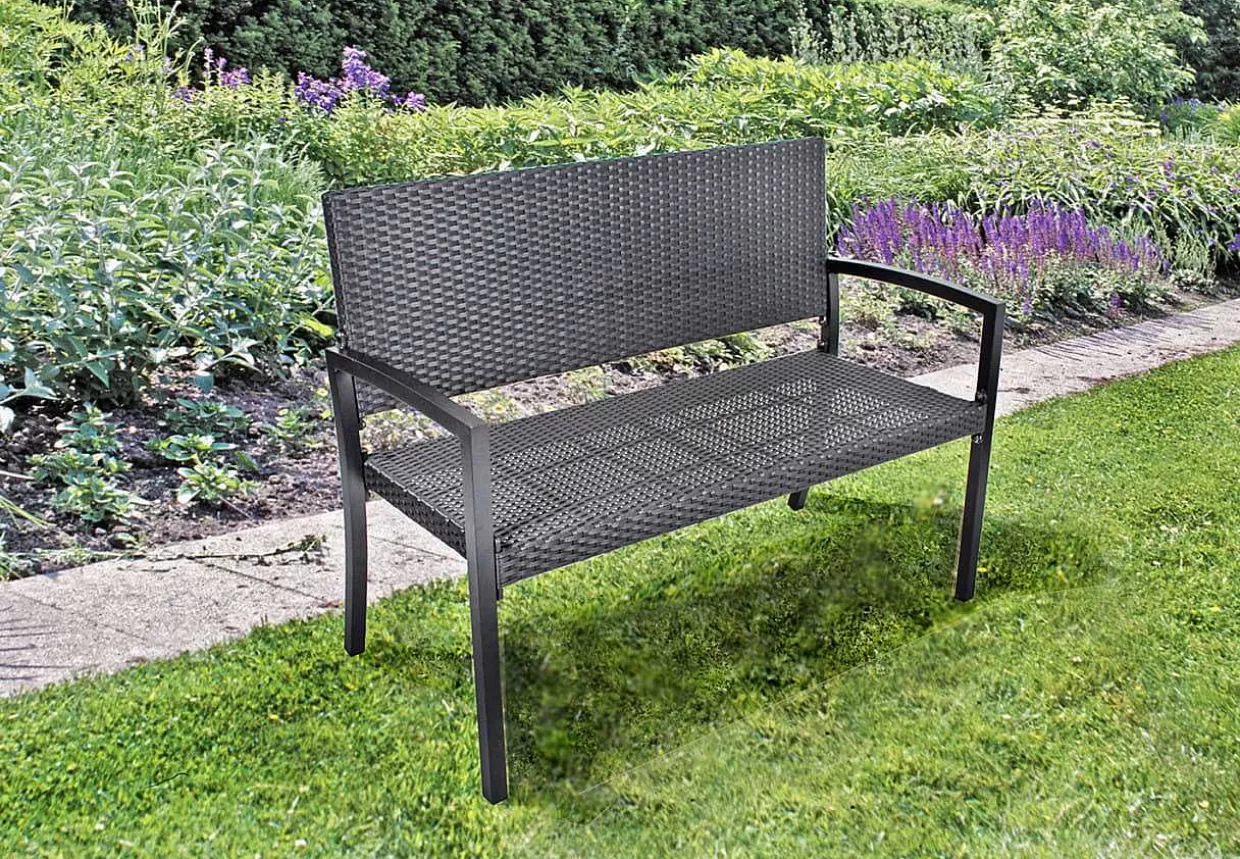 Gartenbank Sanremo Schwarz 116>mutoni pleasure Shop