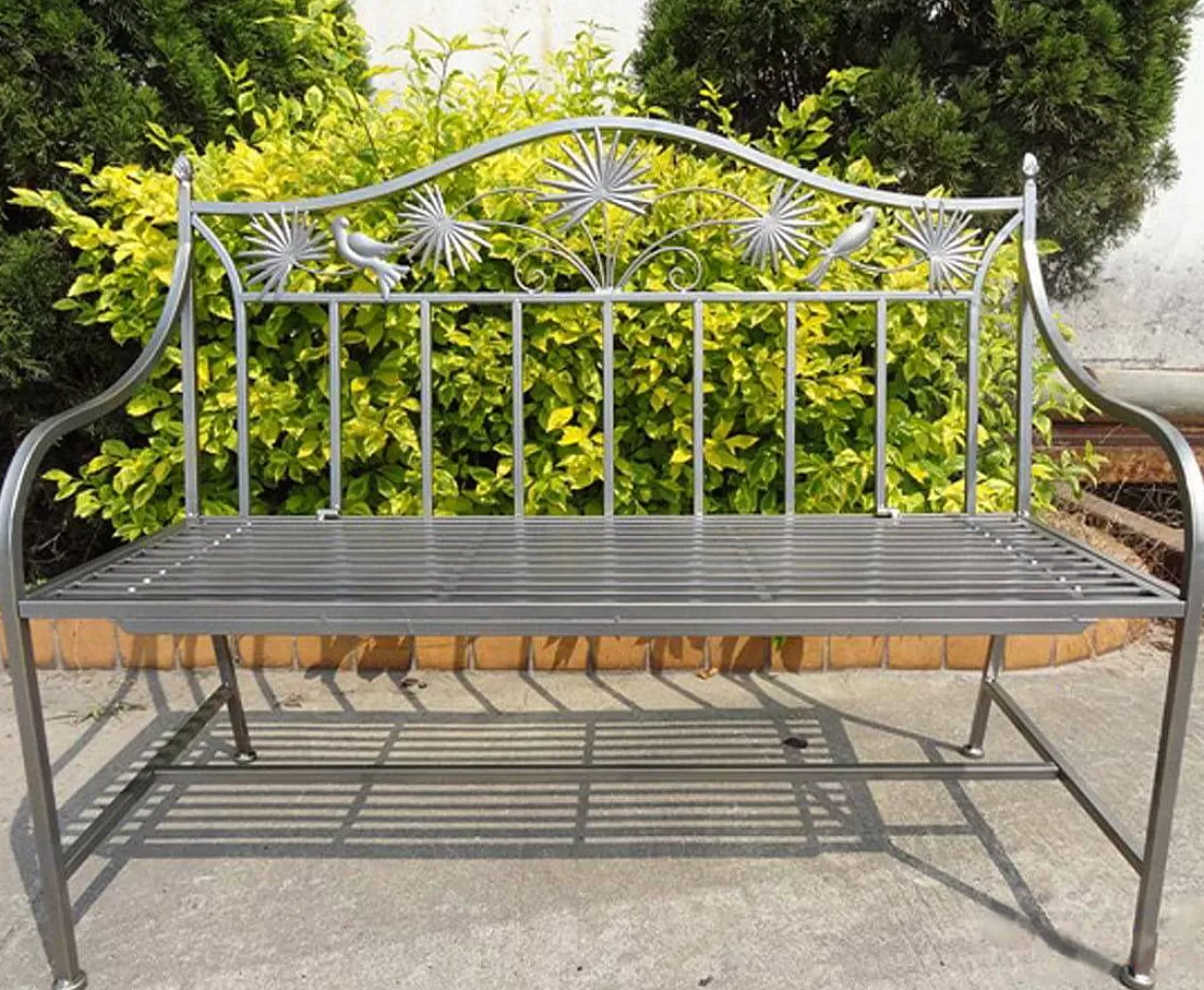 Gartenbank Talin Eisen Silber 111>mutoni pleasure Flash Sale