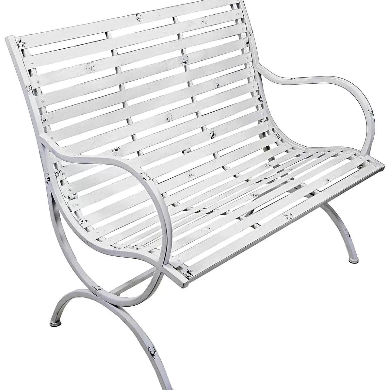 Gartenbank Tambora Eisen Weiss 104>mutoni pleasure Cheap