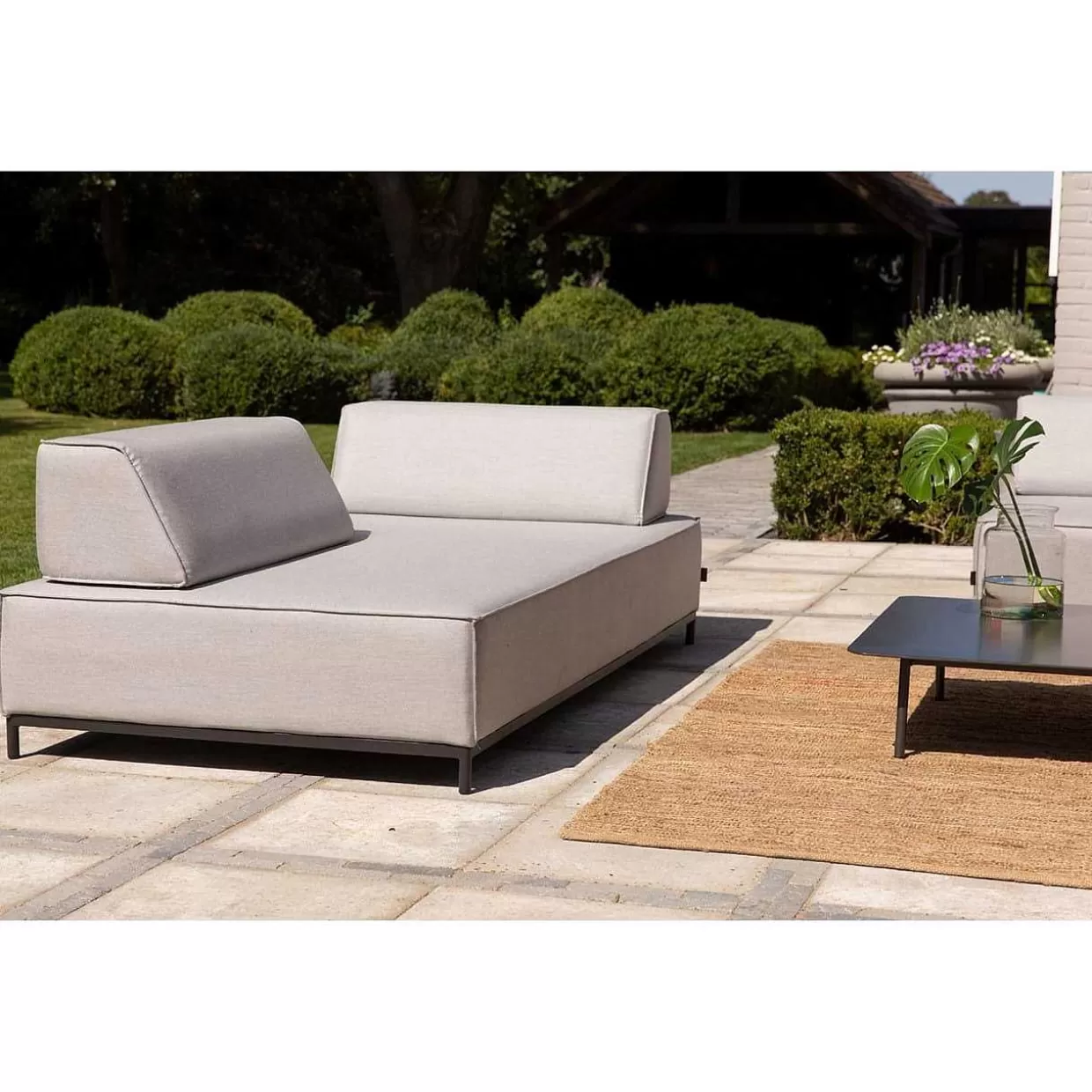 Gartenlounge Como Ruckenlehne Sunbrella Hellgrau>mutoni living Fashion