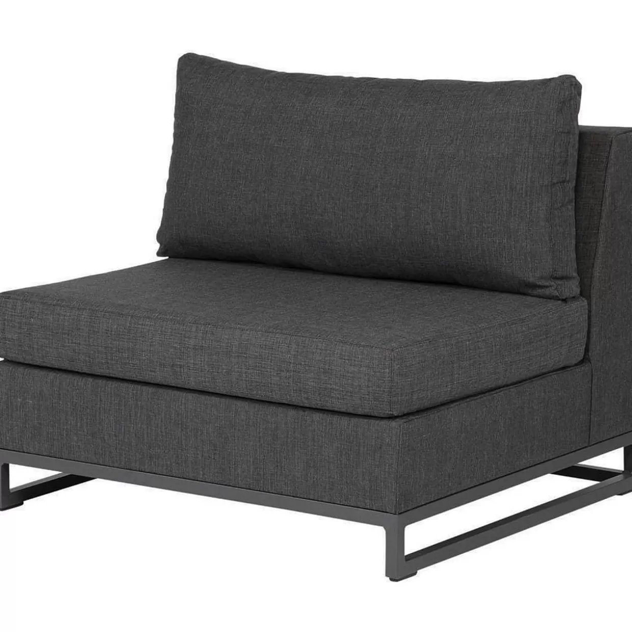 Gartenlounge Rhodos 1-Sitzer Element Schwarz>mutoni living Clearance