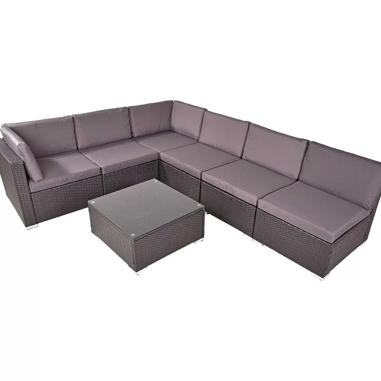 Gartenlounge Sansibar Schwarz Grau>mutoni pleasure Clearance