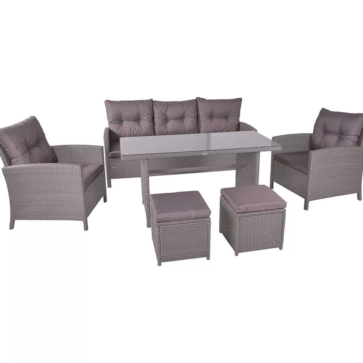 Gartenlounge Sevilla Grau (6-Er Set)>mutoni pleasure Cheap