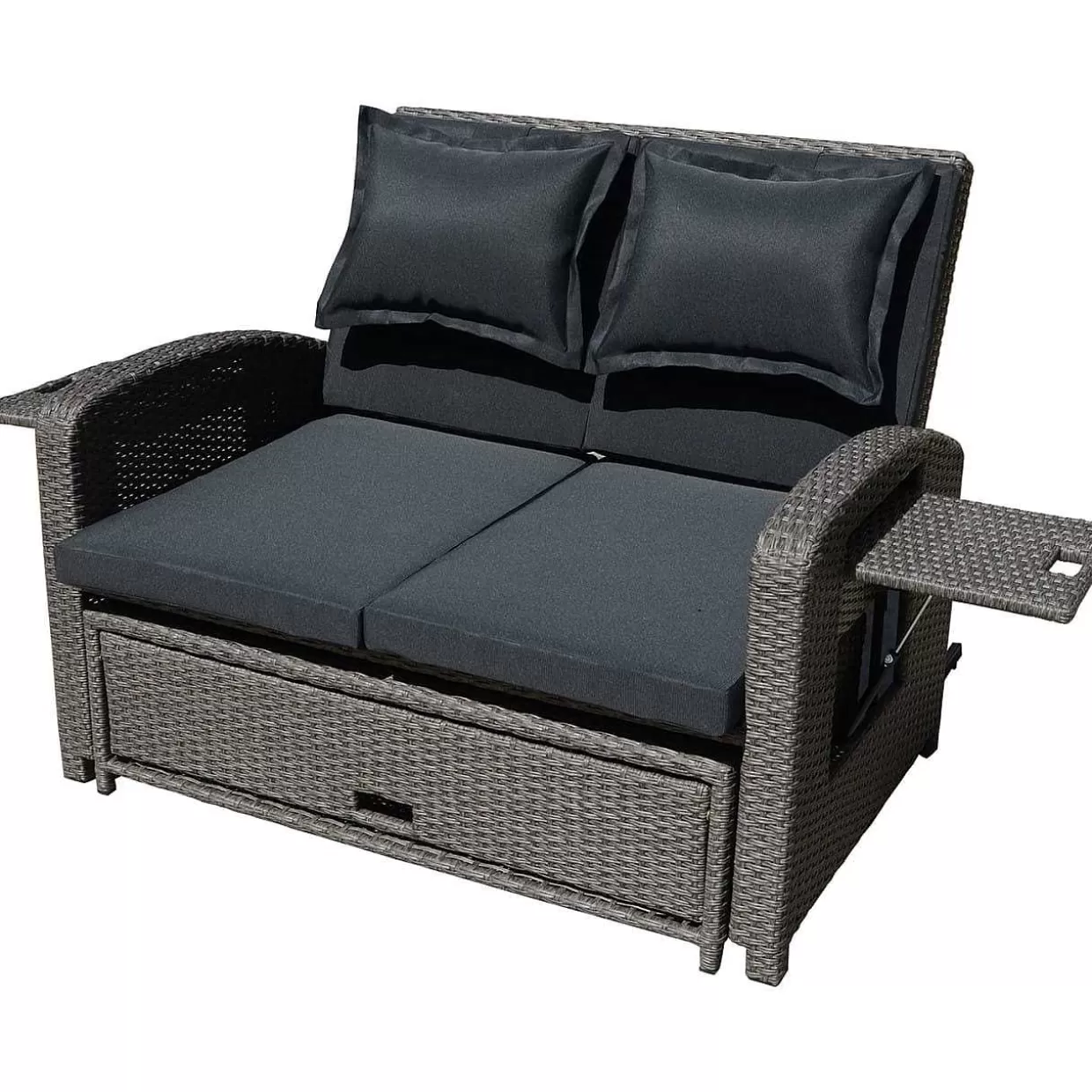 Gartensofa Nizza Braun Grau>mutoni pleasure Cheap