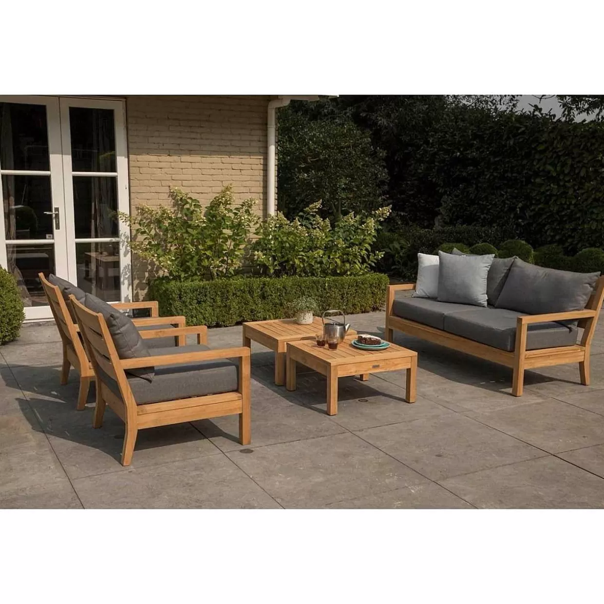 Gartensofa St. Peter Teak 160>mutoni living Fashion