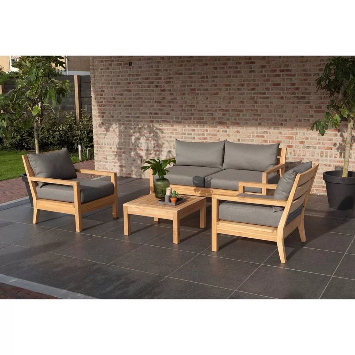 Gartensofa St. Peter Teak 160>mutoni living Fashion