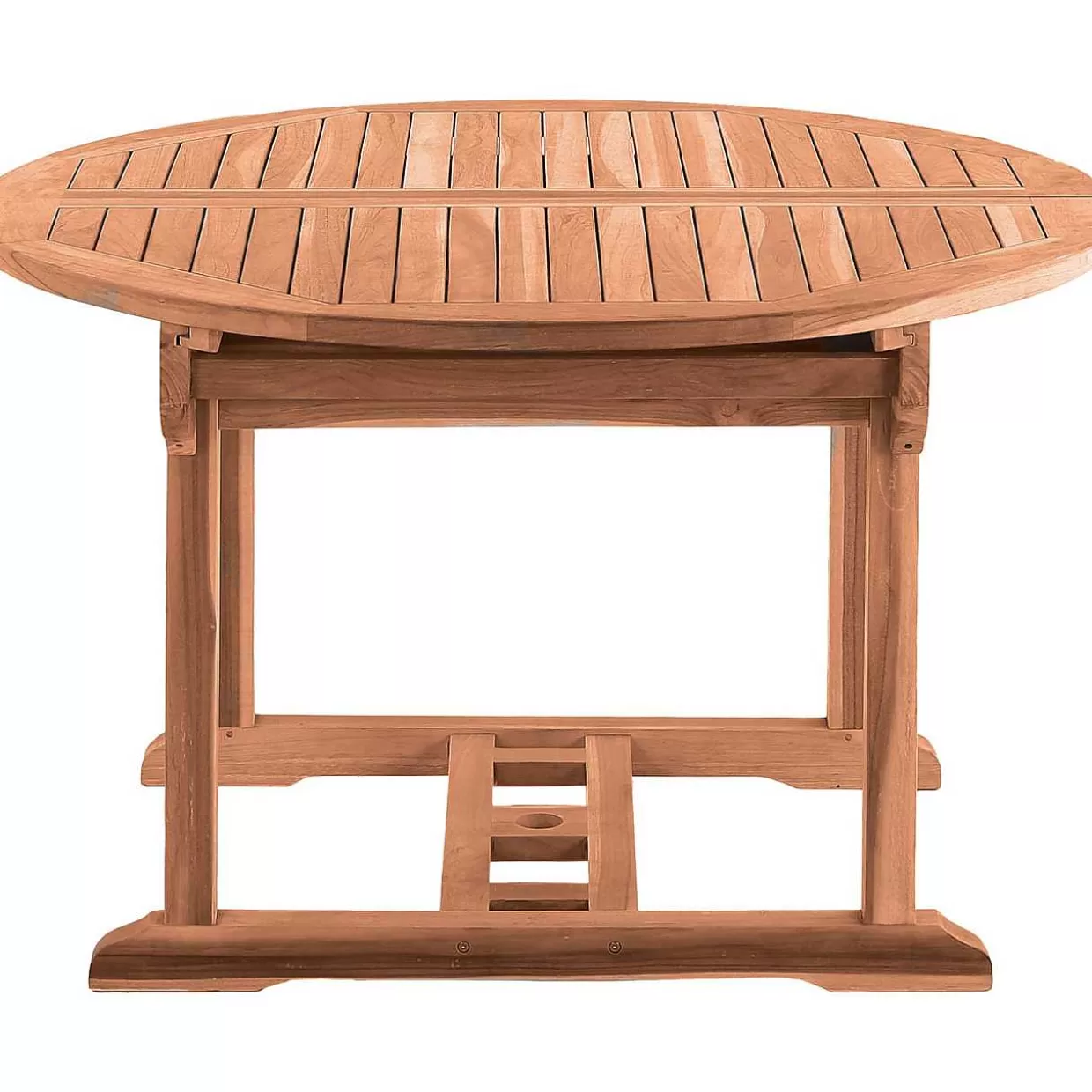 Gartentisch Teak Ausziehbar Rund 120-170X120>mutoni trend Best Sale