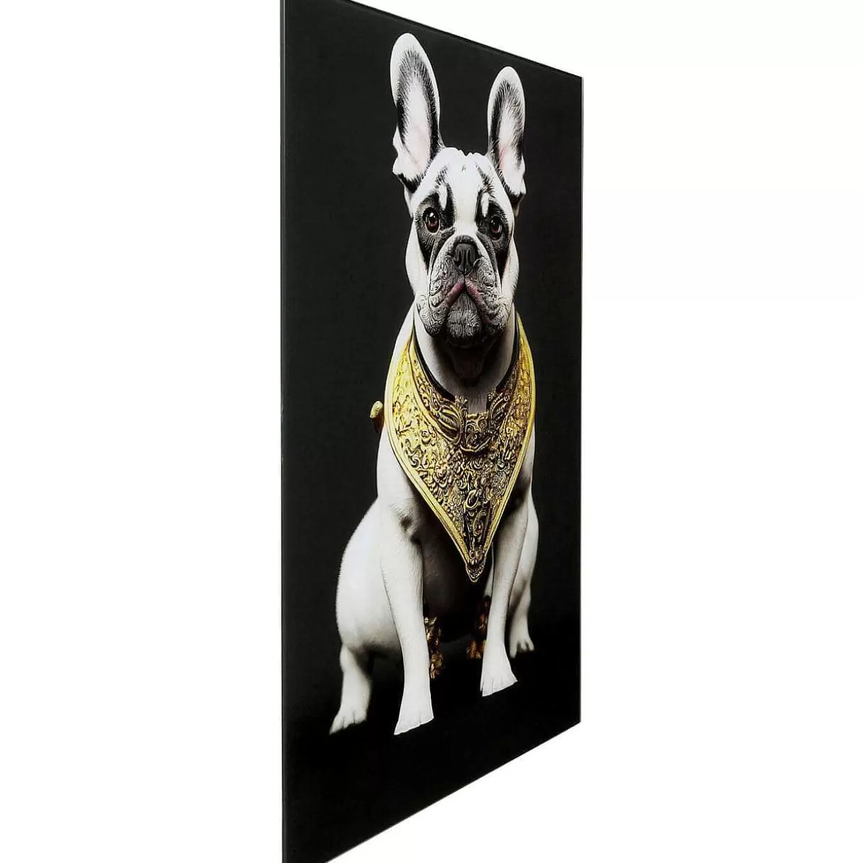 Glasbild Noble Dog 40X60>KARE Design Hot