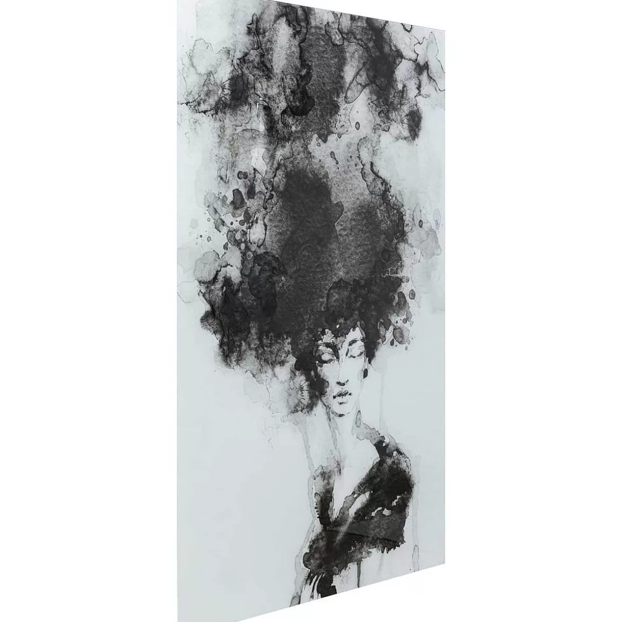 Glasbild Smokey Hair 100X150>KARE Design Hot