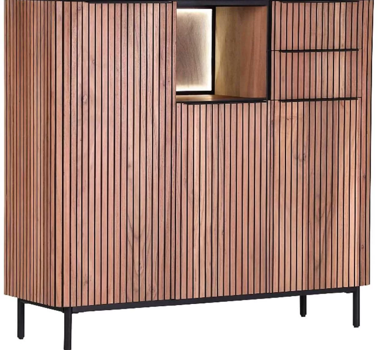 Highboard Nelly Natur 130X125>mutoni prime Best Sale