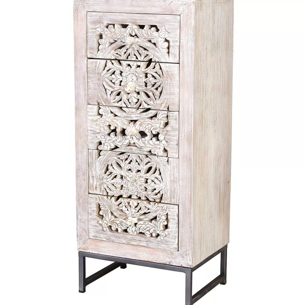 Hochkommode Mykonos Mango Vintage Weiss 45X106>mutoni inspiration Best