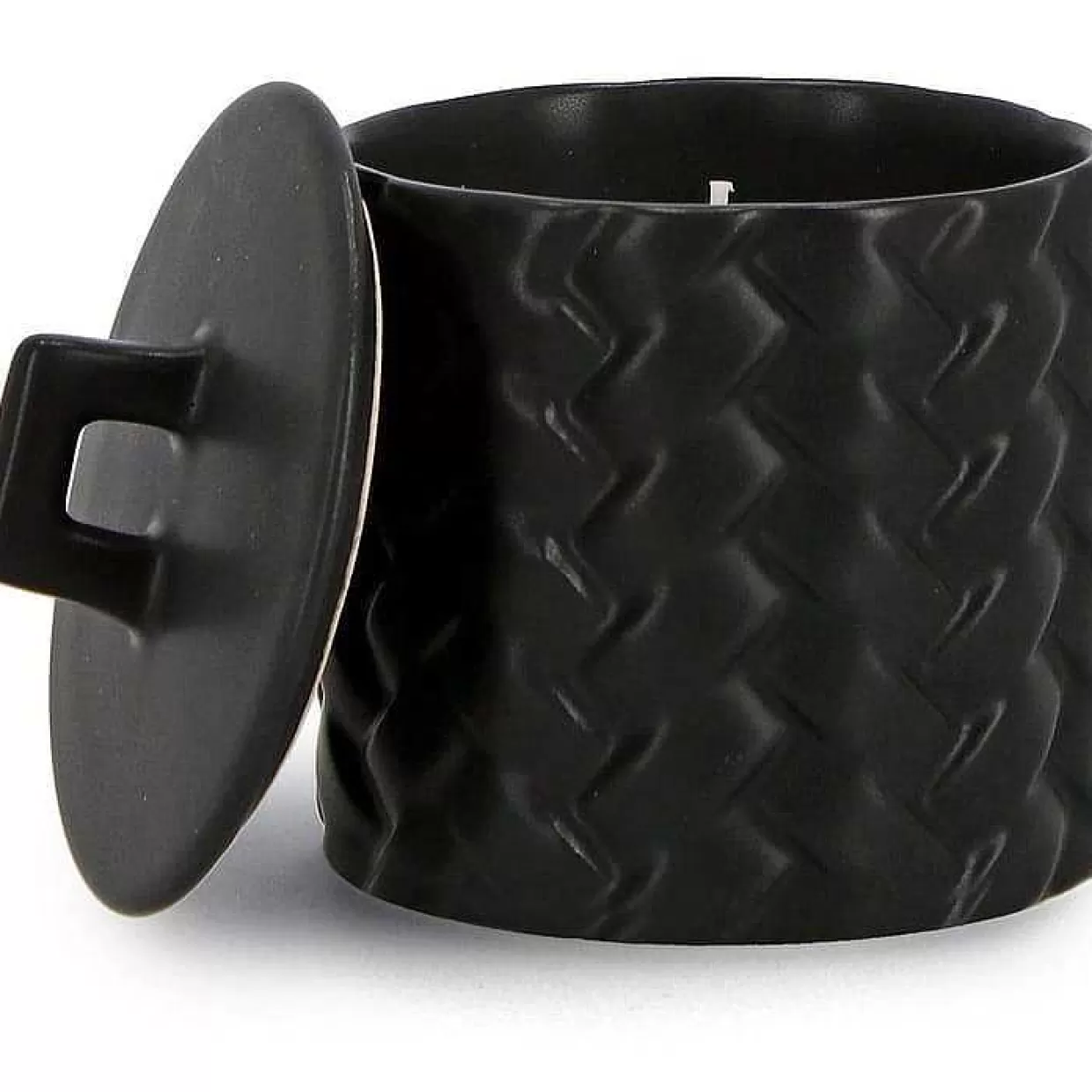 Kerze Twine Mit Deckel Schwarz Rund 10>mutoni lifestyle Online