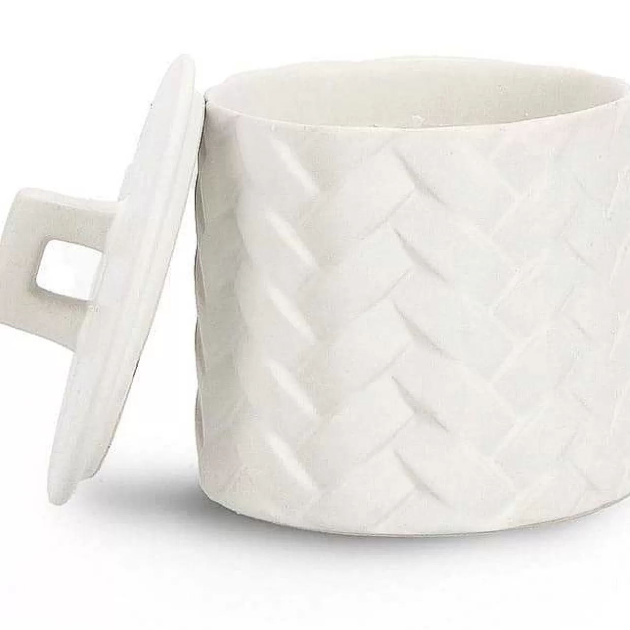 Kerze Twine Mit Deckel Weiss Rund 10>mutoni lifestyle Shop