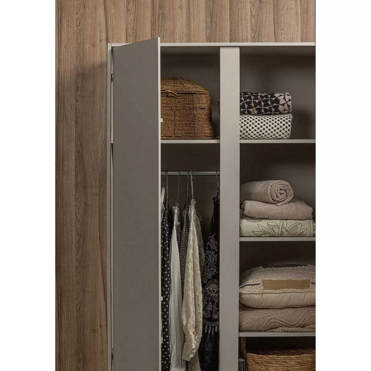 Kleiderschrank Maevy Kiefer Cloud Grey 200X100>mutoni living Flash Sale