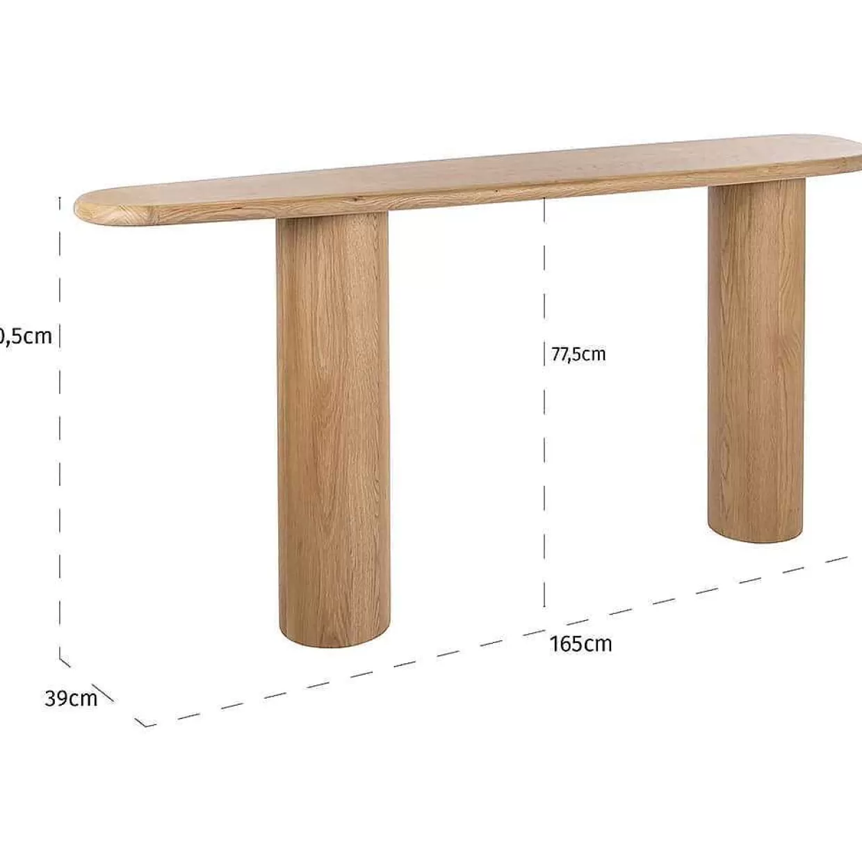 Konsolentisch Oakley 165X80>Richmond Interiors Online