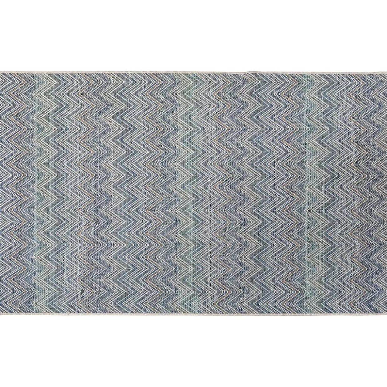 Outdoor Teppich Zigzag Blau 160X230>KARE Design Discount