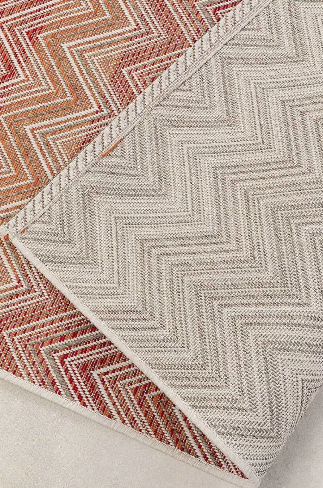 Outdoor Teppich Zigzag Rot 160X230>KARE Design Cheap