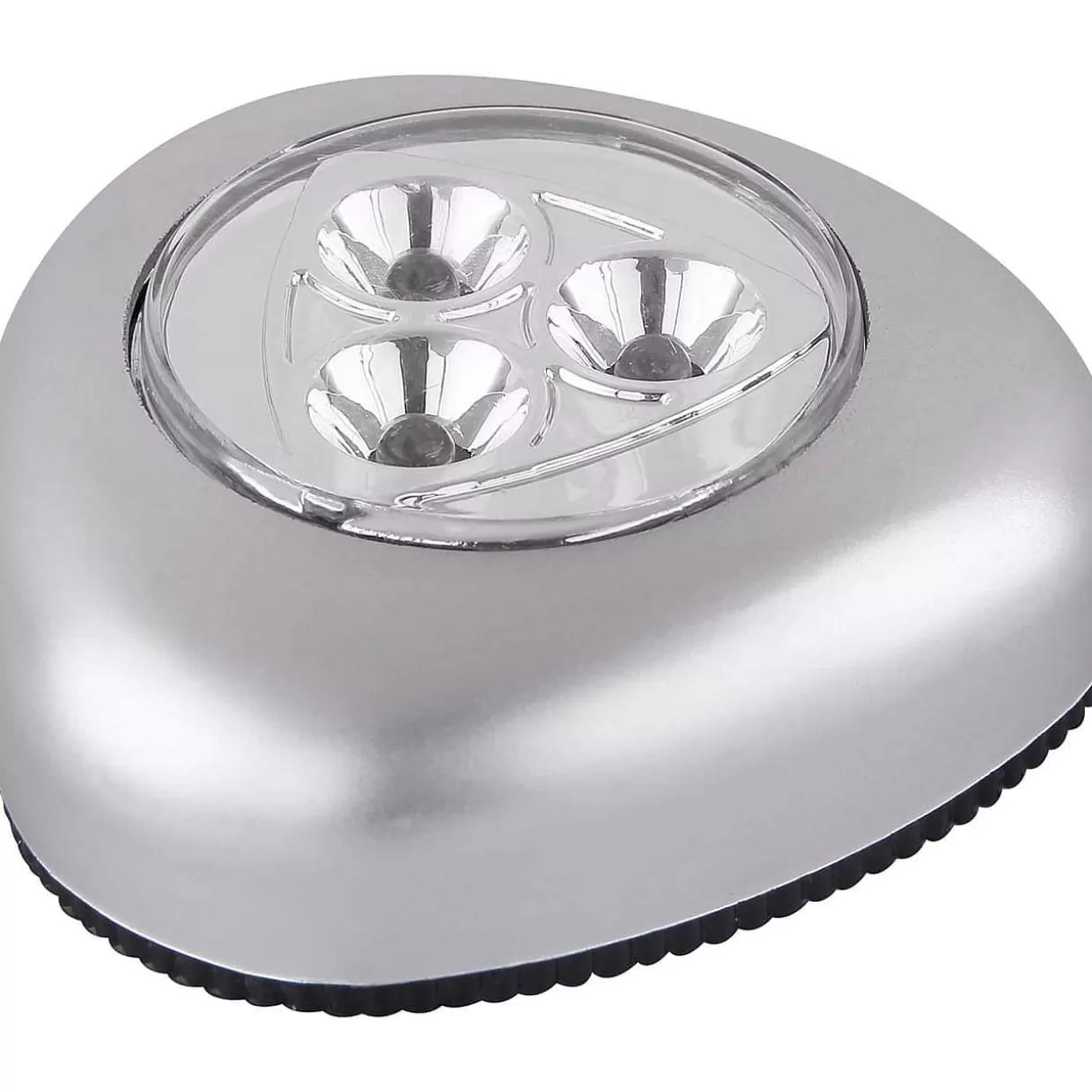 Pushlight Kunststoff Silber Metallic 3Xled>mutoni light Online